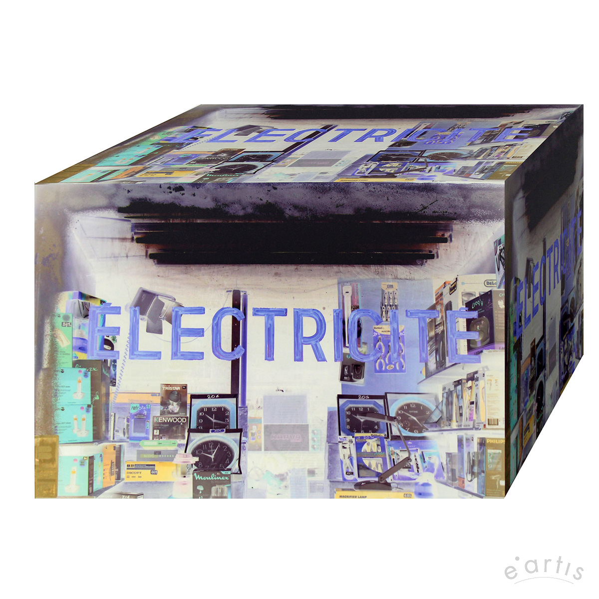 Cube  "ELECTRICITÉ"