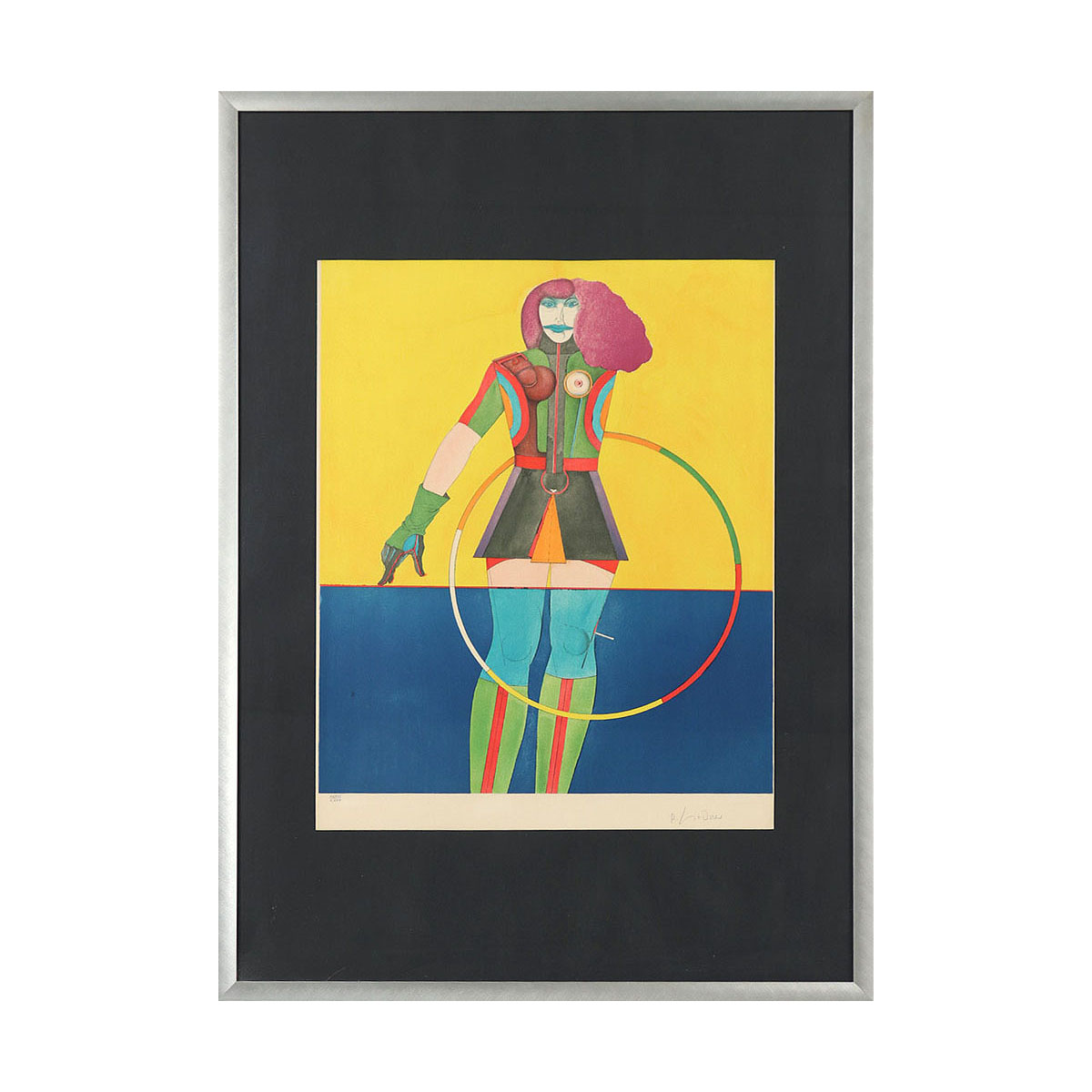 Girl with Hoop - Aus der Mappe: Fun City