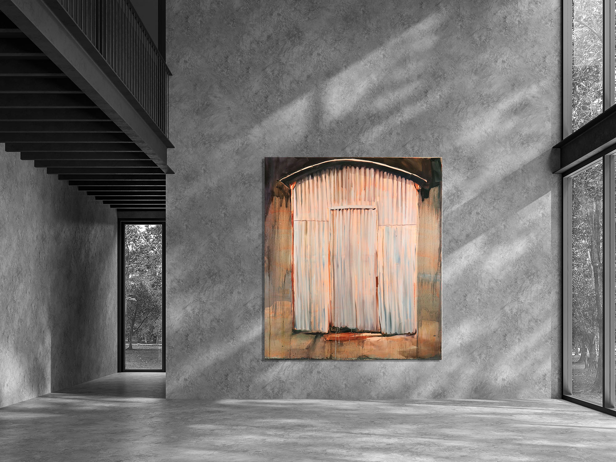 Portal (Wellblechhütte)