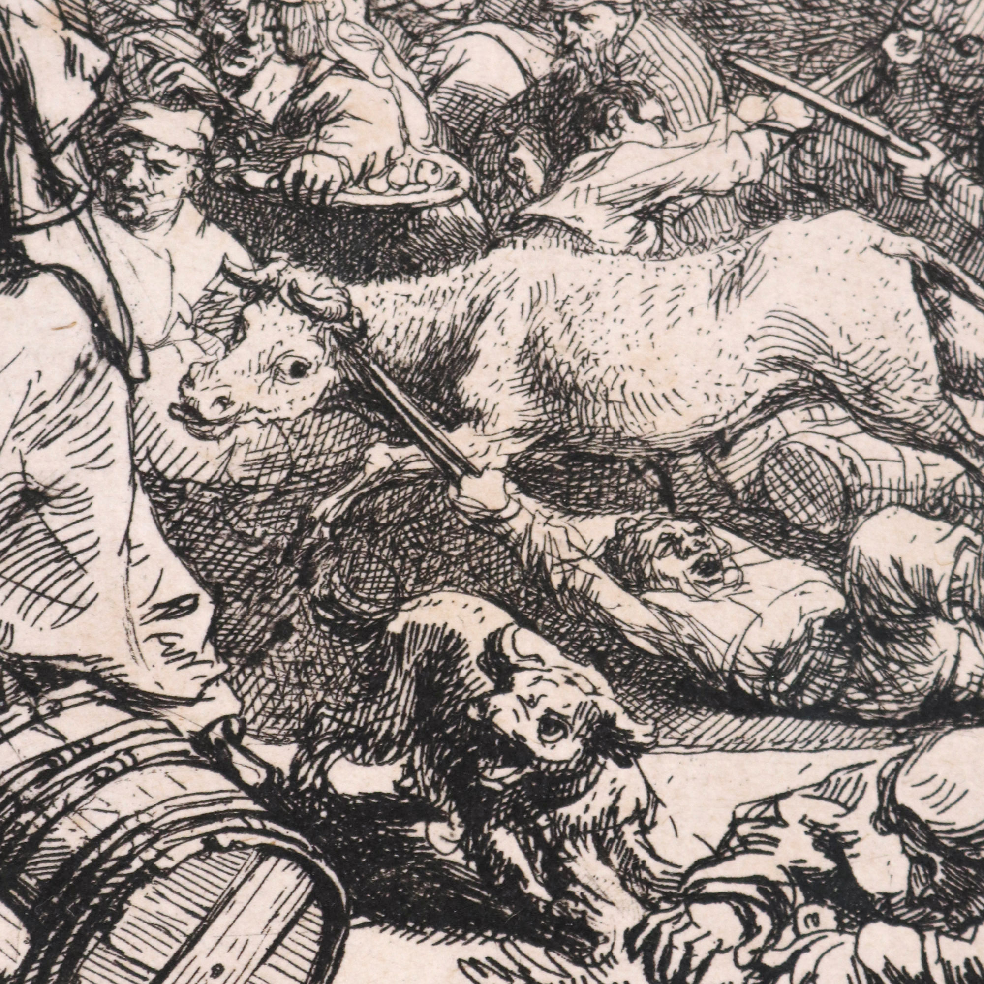 Christ driving the Money Changers from the Temple