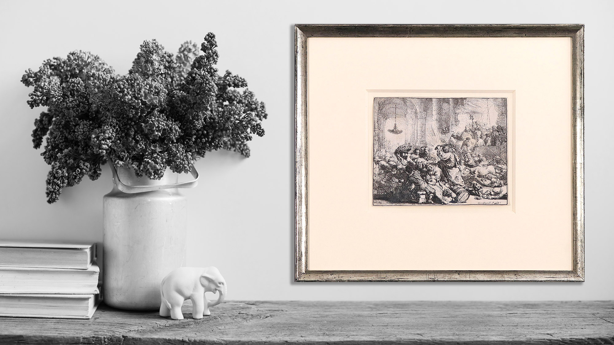 Christ driving the Money Changers from the Temple